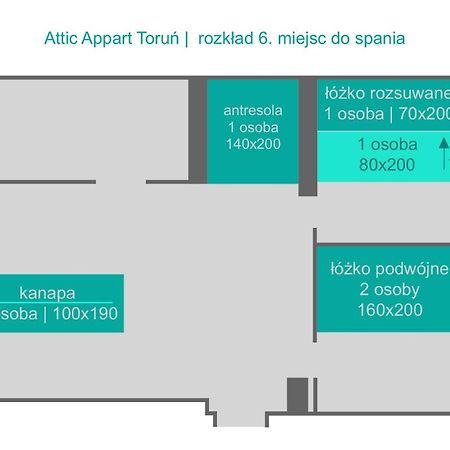 Attic Appart Stary Toruń Kültér fotó